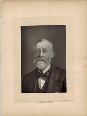 Image du vendeur pour Portrait Photograph of Ponsonby, Head and Shoulders, by W. & D. Downey. mis en vente par R.G. Watkins Books and Prints