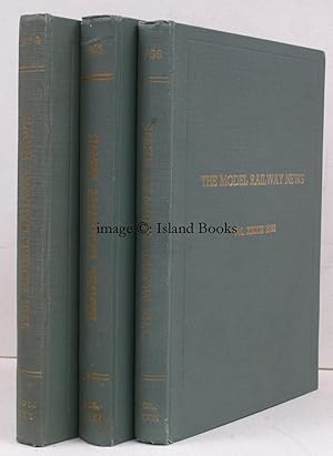 Image du vendeur pour Model Railway News. Volumes XXX (1954), XXXI (1955), XXXII (1956). [12 numbers per volume]. FINE RUN IN PUBLISHER'S BINDING mis en vente par Island Books