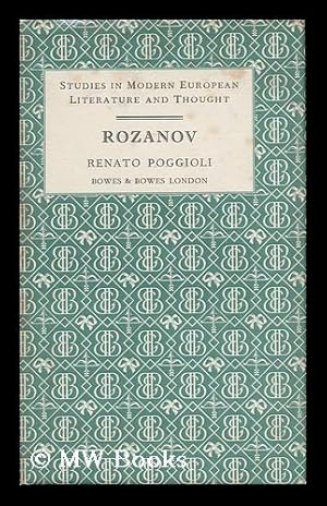 Seller image for Rozanov for sale by MW Books Ltd.