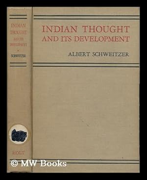 Seller image for Indian Thought and its Development for sale by MW Books Ltd.