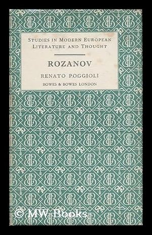 Seller image for Rozanov for sale by MW Books