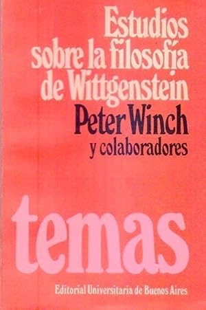 Seller image for ESTUDIOS SOBRE LA FILOSOFIA DE WITTGENSTEIN for sale by Buenos Aires Libros