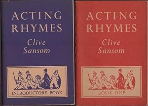 Imagen del vendedor de ACTING RHYMES: Introductory Book and Book One. a la venta por OLD WORKING BOOKS & Bindery (Est. 1994)