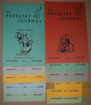 PUPPETRY JOURNAL. 17 Miscellaneous Issues and 1963 Membership Directory Puppeteers of America, The.