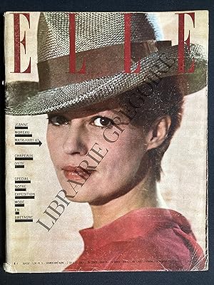 ELLE-N°911-7 JUIN 1963-JEANNE MOREAU