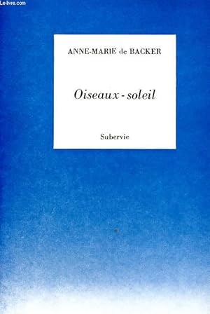 Bild des Verkufers fr OISEAUX SOLEIL zum Verkauf von Le-Livre