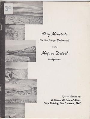 Clay Minerals in the Playa Sediments of the Mojave Desert, California