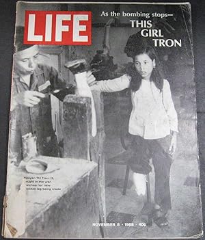 Bild des Verkufers fr Life Magazine, November 8, 1968 zum Verkauf von Phyllis35