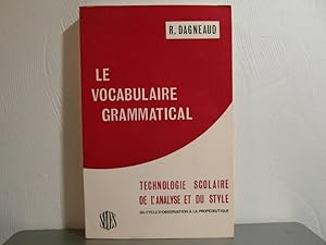 Le vocabulaire grammatical