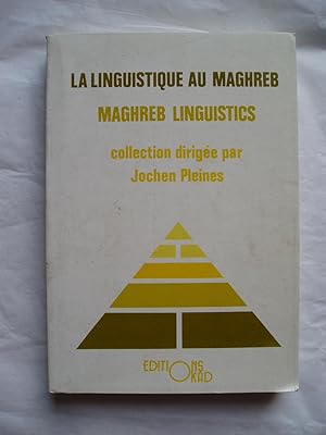 Seller image for La linguistique au Maghreb / Maghreb Linguistics for sale by Expatriate Bookshop of Denmark