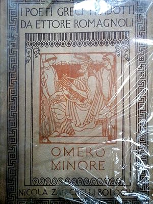 Omero minore. Inni - Batracomiomachia - Epigrammi - Margite. Con incisioni di A. De Carolis. Ejem...