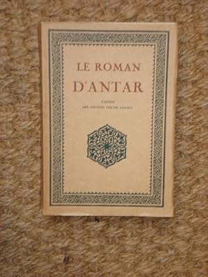 Imagen del vendedor de Le Roman D'Antar a la venta por Emmanuelle Morin