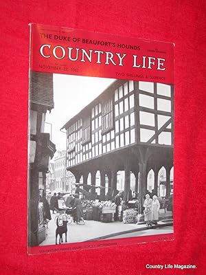 Country Life Magazine. 1962 November 22, Lady Trvelyan, The Fitzwilliam Museum Cambridge (pt 1), ...