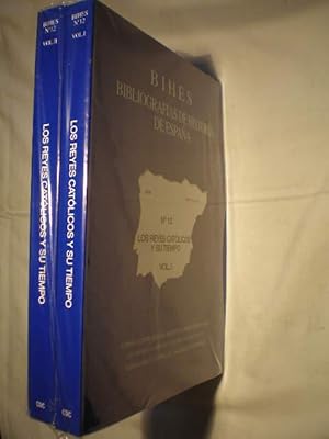 Imagen del vendedor de Bihes. Bibliografas de historia de Espaa, 12. Los Reyes Catlicos y su tiempo (2 Vols.) a la venta por Librera Antonio Azorn