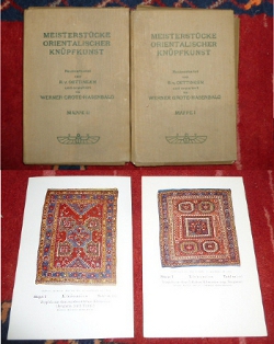 Bild des Verkufers fr Meisterstcke Orientalischer Knpfkunst Mappe I. + Mappe II. 2 Bde. zum Verkauf von Antiquariat Clement