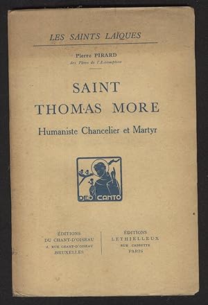 SAINT THOMAS MORE-HUMANISTE CHANCELIER ET MARTYR