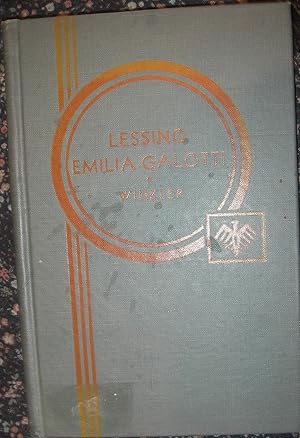 Bild des Verkufers fr Lessings Emilia Galotti (Heath's Modern Language Series) zum Verkauf von eclecticbooks