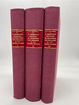 Image du vendeur pour La Perscution religieuse en Angleterre sous Elisabeth et les premiers Stuarts. e dition mis en vente par Librairie Historique F. Teissdre