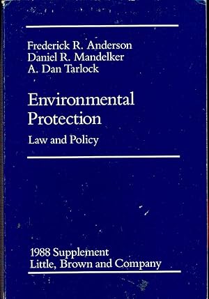 Imagen del vendedor de Environmental protection : law and policy. a la venta por Joseph Valles - Books