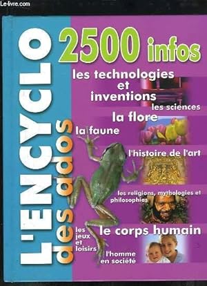 Image du vendeur pour L'Encyclo des Ados. mis en vente par Le-Livre