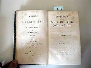 Immagine del venditore per Geschichte der Hfe der Huser, Baiern, Wrtemberg, Baden und Hessen. venduto da Augusta-Antiquariat GbR