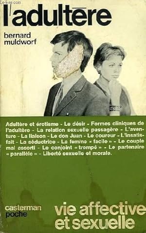 Bild des Verkufers fr L'ADULTERE zum Verkauf von Le-Livre