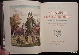 Image du vendeur pour Monsieur des Lourdines (Histoire d'un gentilhomme campagnard) mis en vente par Ad hoc Art