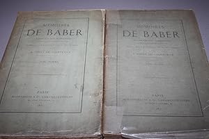 Mémoires de Baber [Zahir-Ed-Din-Mohammed]