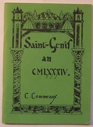 Imagen del vendedor de Saint-Genis an 984 - Pour Une Chronique Des Origines a la venta por Domifasol