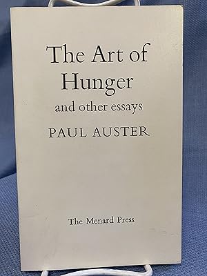 Seller image for The Art of Hunger and other essays for sale by Bryn Mawr Bookstore