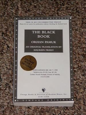 Seller image for THE BLACK BOOK - Rare Fine Copy of The Uncorrected Proof for sale by ModernRare