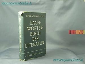 Bild des Verkäufers für Sachwörterbuch der Literatur. zum Verkauf von Antiquariat-Fischer - Preise inkl. MWST