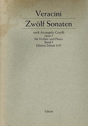 Zwolf Sonaten Nach Arcangelo Corelli Opus 5 Fur Violine Und Basso Continuo Neuausgabe Fur Violine...