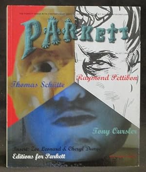 Image du vendeur pour Parkett 47 Collaboration Thomas Schutte Raymond Pettibon, Tony Oursler mis en vente par Exquisite Corpse Booksellers