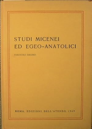 Studi micenei ed egeo-anatolici