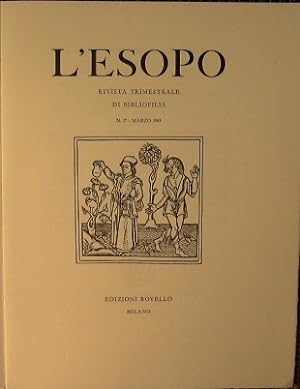 L'Esopo. Rivista Trimestrale di Bibliofilia.