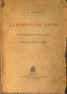 La missione del dotto.