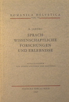 Sprach-wissenschaftlichen forschungen und Erlebnisse