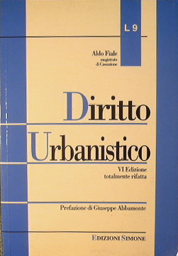 Bild des Verkufers fr Diritto Urbanistico zum Verkauf von Antica Libreria Srl