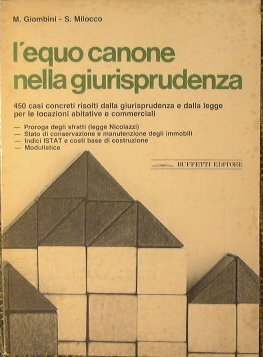 Immagine del venditore per L'Equo Canone nella Giurisprudenza venduto da Antica Libreria Srl