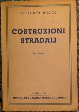 Bild des Verkufers fr Costruzioni stradali zum Verkauf von Antica Libreria Srl