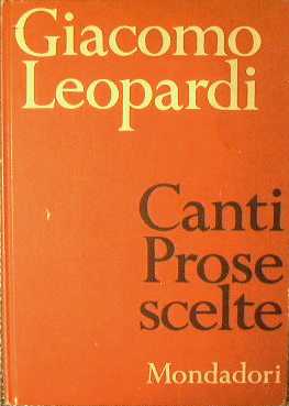 Canti - Prose scelte