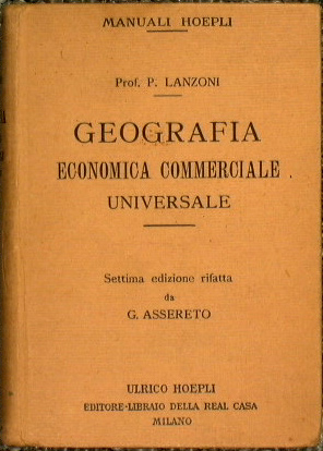 Geografia economica commerciale universale