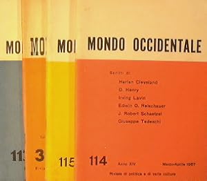 Mondo Occidentale. Rivista di politica e di varia cultura.