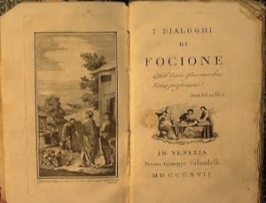 Bild des Verkufers fr I Dialoghi di Focione zum Verkauf von Antica Libreria Srl