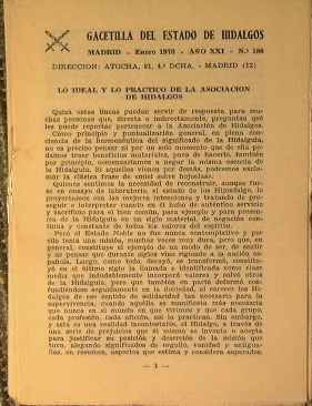 Gacetilla del estado de Hidalgos.