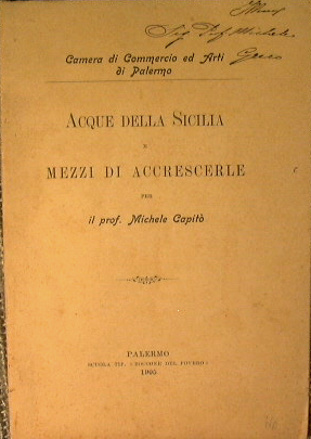 Acque della Sicilia e mezzi per accrescerle