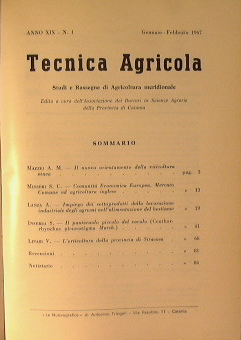 Tecnica Agricola