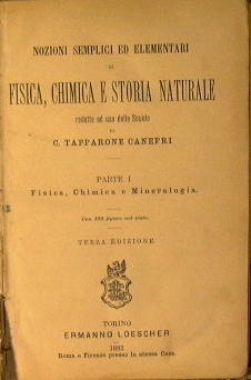 Nozioni semplici ed elementari di Fisica, chimica e storia naturale