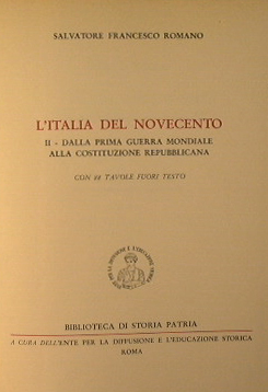 Bild des Verkufers fr L'Italia del Novecento. Dalla prima guerra mondiale alla costituzione repubblicana zum Verkauf von Antica Libreria Srl